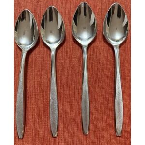 Ekco Eterna Corsair Stainless Soup Spoons 7.5" Set of 4 Replacement